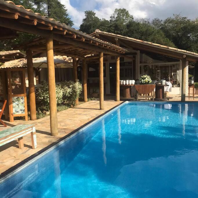 Вилла Sitio Vale Da Colina-Nazare Paulista - 10 Pessoas Экстерьер фото